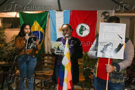 Tributo a Mercedes Sosa e lançamento do Comitê Brasileiro Cristina Livre