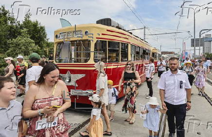 Moscow Transport Day celebrations