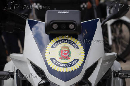 Entrega das câmeras nas motos da PM e GCM de São Paulo