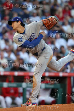 MLB: Los Angeles Dodgers at Los Angeles Angels
