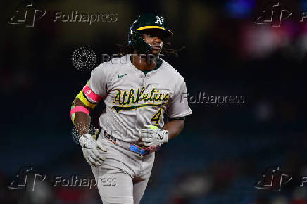 MLB: Athletics at Los Angeles Angels
