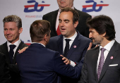 Family photo during an informal meeting of EU Defence Ministers in Warsaw
