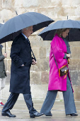 Visita de los reyes de Bélgica a Santiago de Compostela