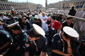 Holy Mass on Divine Mercy Sunday in suffrage for Pope Francis at Vatican City