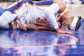 NBA: Playoffs-Detroit Pistons at New York Knicks