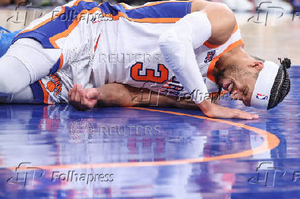 NBA: Playoffs-Detroit Pistons at New York Knicks