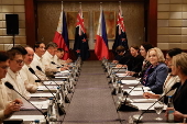 Philippines and New Zealand defense ministers meet in Manila