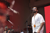Show do cantor silva no festival nômade em são paulo