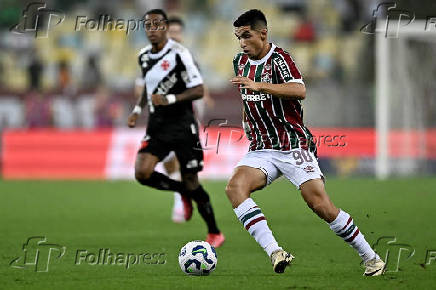 Partida entre Fluminense x Vasco válida pelo Campeonato Brasileiro 2025.