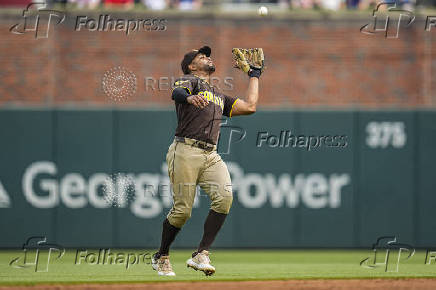 MLB: San Diego Padres at Atlanta Braves