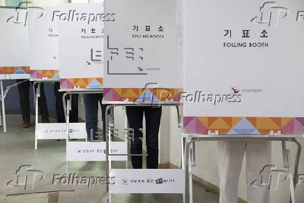Early voting for presidential elections in South Korea