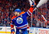 NHL: Stanley Cup Final-Florida Panthers at Edmonton Oilers