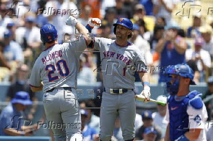MLB - New York Mets at Los Angeles Dodgers