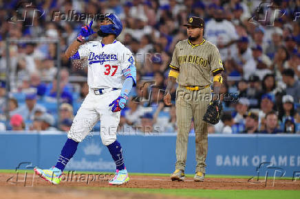 MLB: San Diego Padres at Los Angeles Dodgers