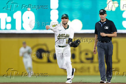 MLB: Houston Astros at Athletics