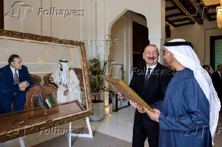 UAE President meets with the President of Azerbaijan