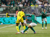 Partida entre Palmeiras e Mirassol pelo Campeonato Brasileiro
