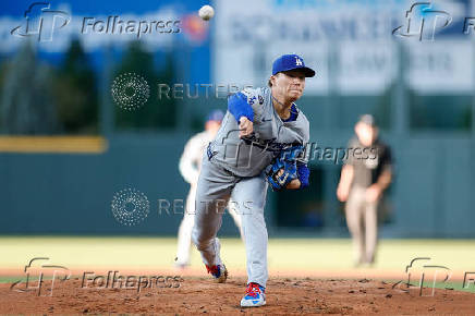 MLB: Los Angeles Dodgers at Colorado Rockies