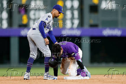 MLB: Los Angeles Dodgers at Colorado Rockies