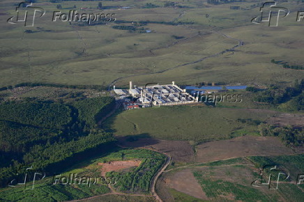 Vista aérea do Presídio de Potim