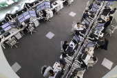 Stock market falls in South Korea