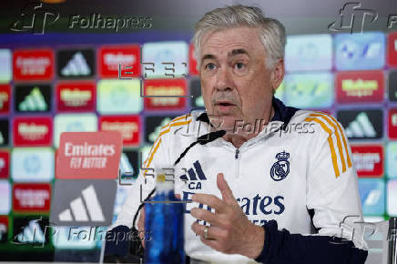 Rueda de prensa del Real Madrid