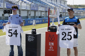 Marc y Álex Márquez en el Circuito de Jerez que ultima los preparativos para recibir al G.P. de España