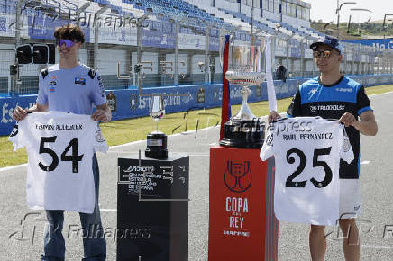Marc y Álex Márquez en el Circuito de Jerez que ultima los preparativos para recibir al G.P. de España