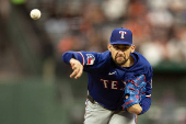 MLB: Texas Rangers at San Francisco Giants