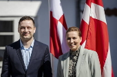 Greenland's Prime Minister Nielsen visits Denmark