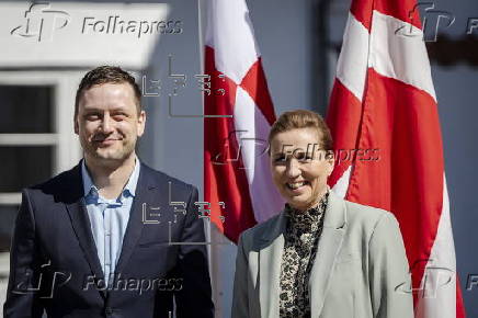 Greenland's Prime Minister Nielsen visits Denmark