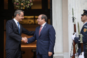 Greek PM meets Egypt?s President Abdel Fattah al-Sisi