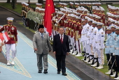Chinese Premier Li Qiang meets Indonesian President Prabowo Subianto in Jakarta