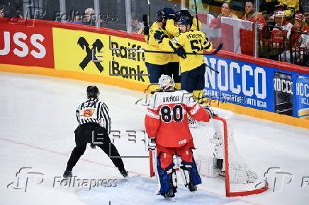 2025 IIHF Ice Hockey World Championship 3rd place play-off - Sweden vs Denmark
