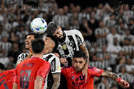 Partida entre Botafogo e Universidad de Chile válida pela Copa Libertadores.