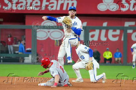 MLB: Cincinnati Reds at Kansas City Royals