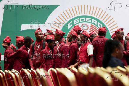 ECOWAS at 50: leaders from the Economic Community of West African States (ECOWAS) gather to celebrate in Lagos Nigeria