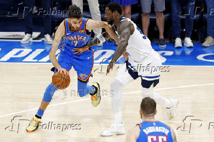 NBA: Playoffs-Minnesota Timberwolves at Oklahoma City Thunder