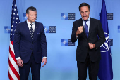 NATO defence ministers meeting in Brussels