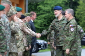 King Felipe VI of Spain visits Slovakia