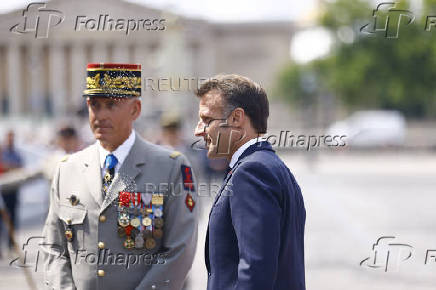 Annual Bastille Day celebrations in Paris