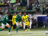 Partida entre Palmeiras e Mirassol pelo Campeonato Brasileiro