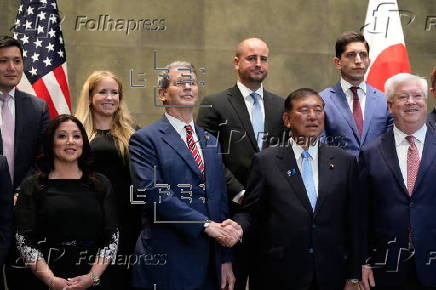 Japan's Prime Minister Shigeru Ishiba meets with US Treasury Secretary Scott Bessent