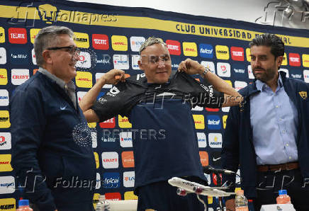 Keylor Navas is presented as the new signing for Pumas UNAM