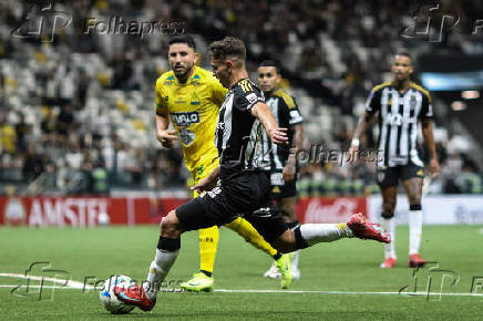 BELO HORIZONTE, MG, 24.07.2025- ATLETICO MINEIRO x ATLETICO BUCARAMANGA