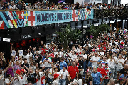 UEFA Women's Euro 2025 - Final - England v Spain - Fans gather in London