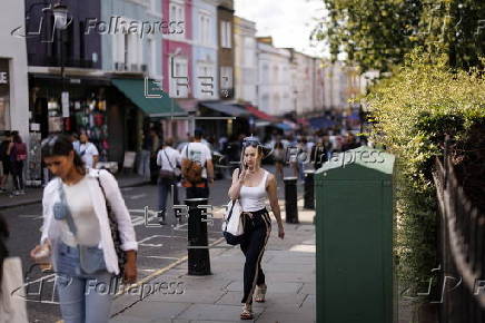Daily life in Notting Hill, London