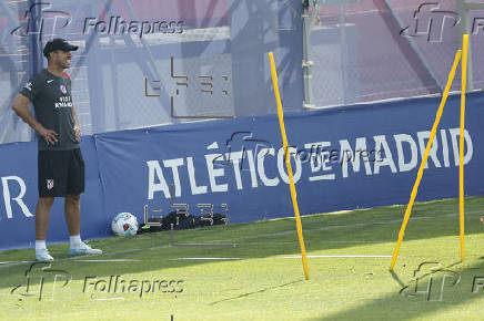 ENTRENAMIENTO DEL ATLÉTICO DE MADRID