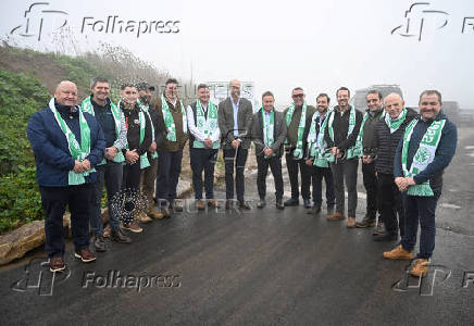 The Prince Of Wales Opens New Road At Mousehole Football Club