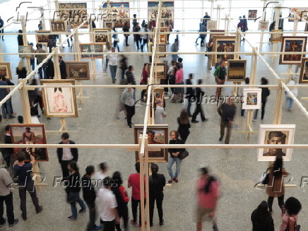 Exposição de Cândido Portinari no MASP (Museu de Arte de São Paulo)